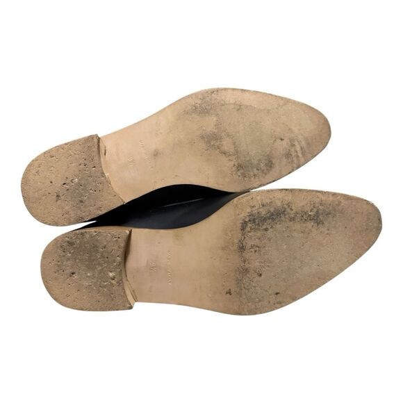 Everlane The Modern Loafer Flats Black Leather Shoes Size 9.5 Made in Italy - Picture 12 of 14